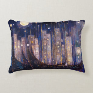 Art Nouveau Accent Pillow