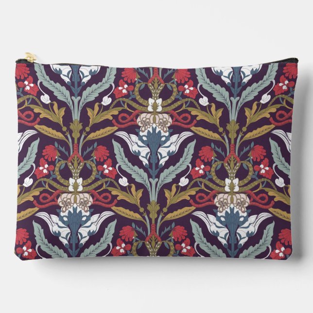Art Nouveau  Accessory Pouch (Front)