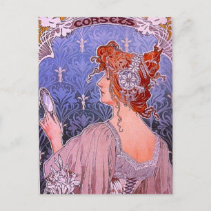 Art Nouveau Advertisement Postcard