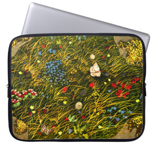 Art Nouveau Alpine Meadow Laptop Sleeve