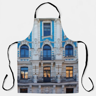 Art Nouveau architecture in Riga, Latvia Apron