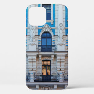 Art Nouveau architecture in Riga, Latvia iPhone 12 Case