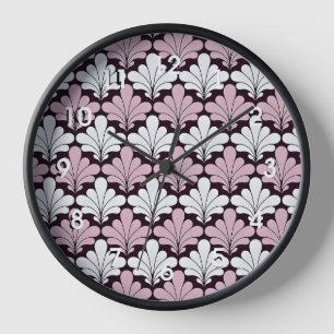 Art Nouveau, Art Deco, popular pattern Clock