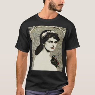 Art nouveau beauty steampunk aesthetics T-Shirt