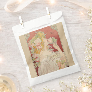 Art Nouveau Belle Époque Lady Roses Livemont Favour Bag