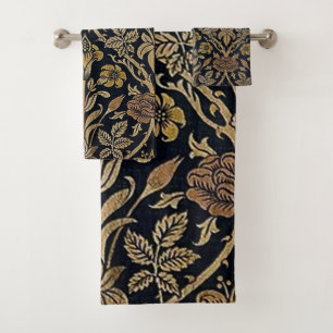 Art nouveau,Belle epoque pattern, vintage,chic,Wil Bath Towel Set
