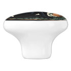 Art Nouveau Black Cat