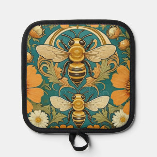 Art Nouveau Bumble Bee Pot Holder