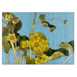 Art Nouveau Buttercups Cutting Board