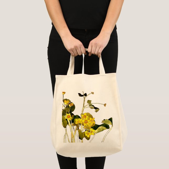 Art Nouveau Buttercups Tote Bag (Front (Product))