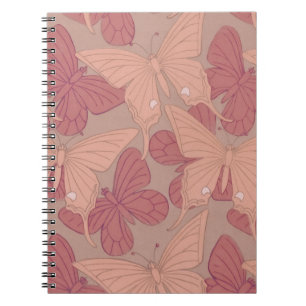 Art Nouveau Butterfly Notebook