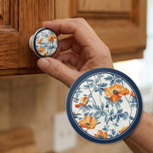 Art Nouveau California Poppies