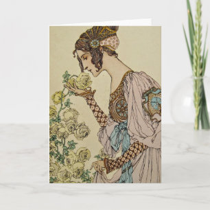 Art Nouveau Card