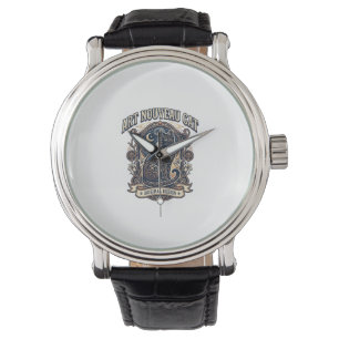 Art Nouveau Cat Cat Art Nouveau Vintage Vector Art Watch
