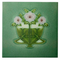 Art Nouveau Ceramic tile