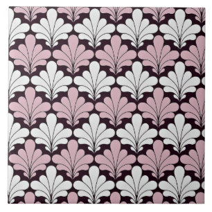 Art Nouveau Chic Ceramic Tile