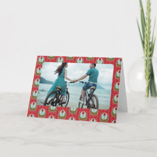 Art Nouveau Christmas Card