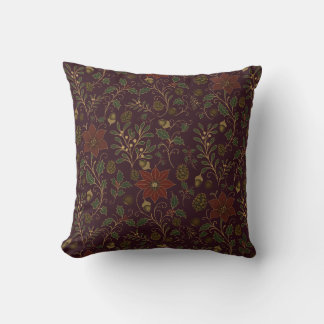 Art Nouveau Christmas Cushion