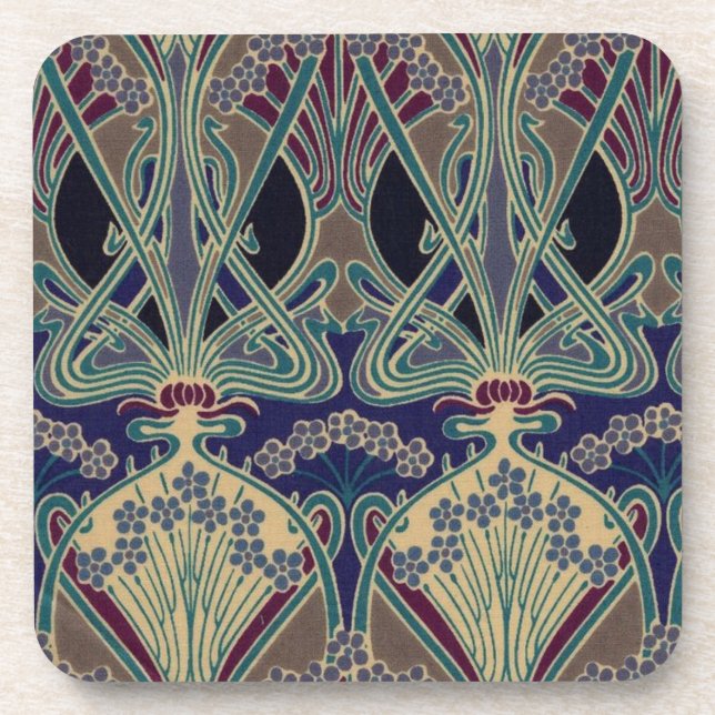 Art Nouveau Coaster Set (Front)