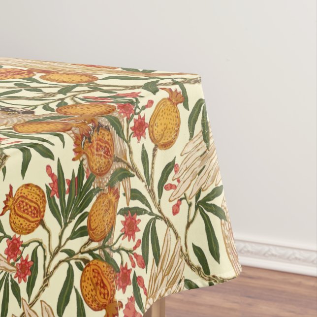 Art Nouveau Cockatoo Pattern by Walter Crane Tablecloth (In Situ)