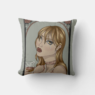 Art nouveau cushion