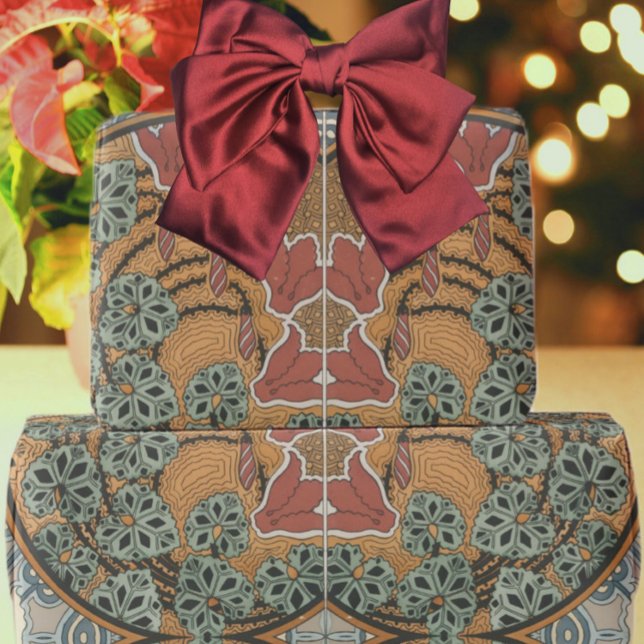 Art nouveau Cyclamen floral Eugene Grasset elegant Wrapping Paper (Creator Uploaded)