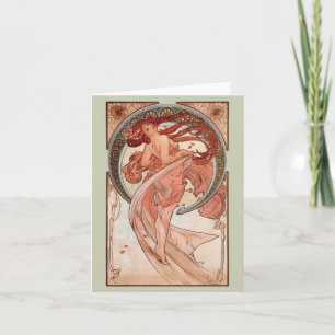 Art Nouveau - Dance Holiday Card