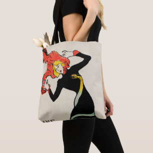 Art Nouveau Dancer Jane Avril by Toulouse Lautrec Tote Bag