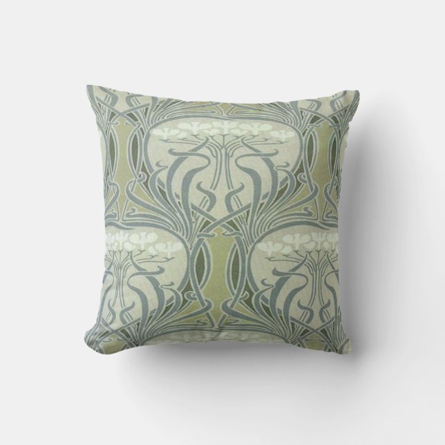 Art Nouveau Decor Cushion (Front)