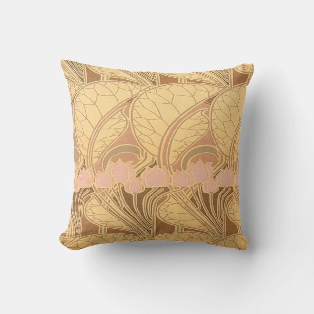 Art Nouveau Decor Cushion (Front)