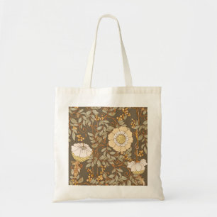 Art Nouveau: Decorative Floral Vintage. Tote Bag