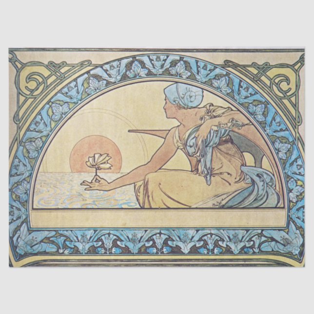 Art Nouveau Decoupage Paper (Front)