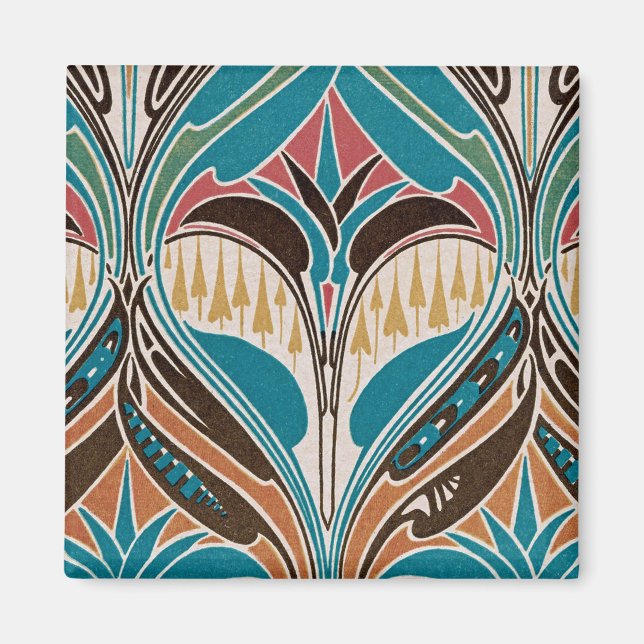 Art Nouveau Design #11 at Emporio Moffa Magnet (Front)