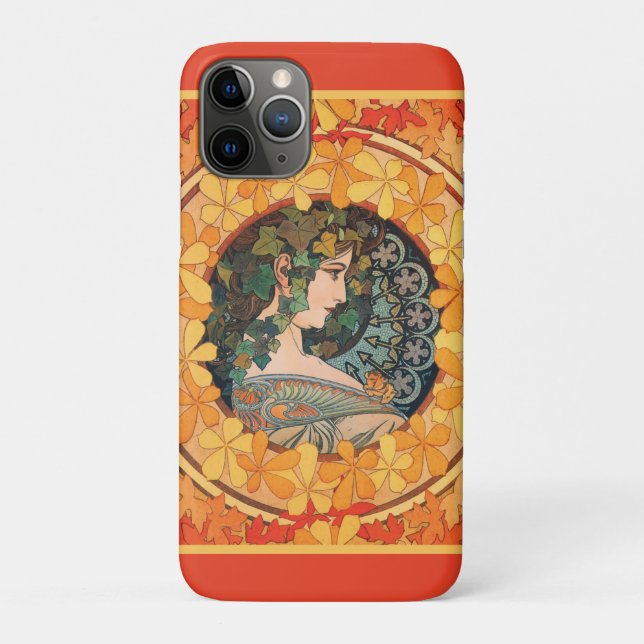 Art Nouveau Design-1 iPhone / iPad case (Back)