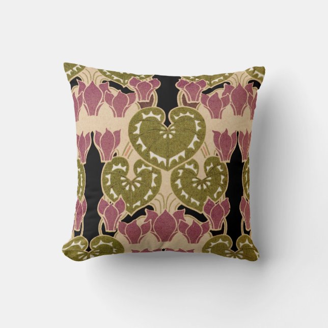 Art Nouveau Design #4 Cushion (Front)