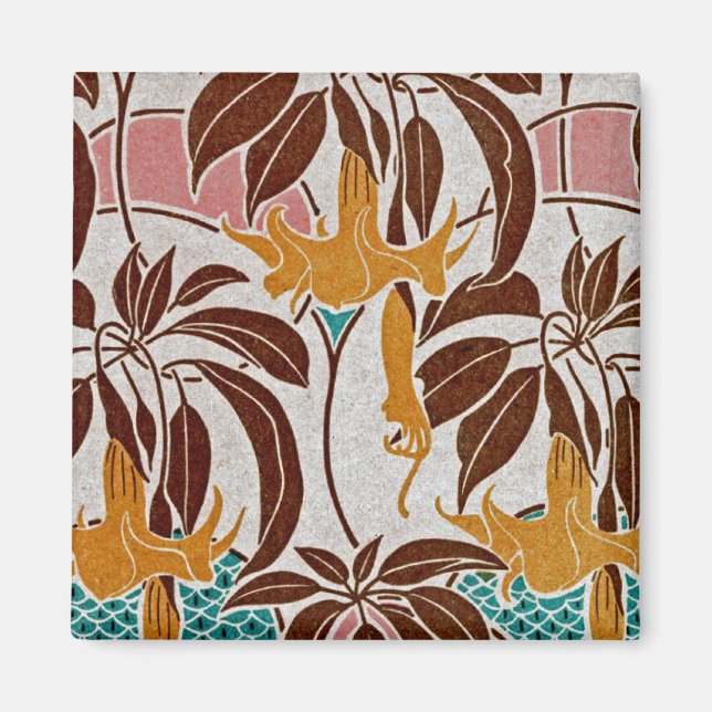 Art Nouveau Design #5 at Emporio Moffa Magnet (Front)