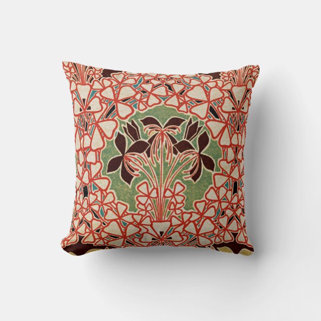 Art Nouveau Design #6 @ VictoriaShaylee Cushion (Front)