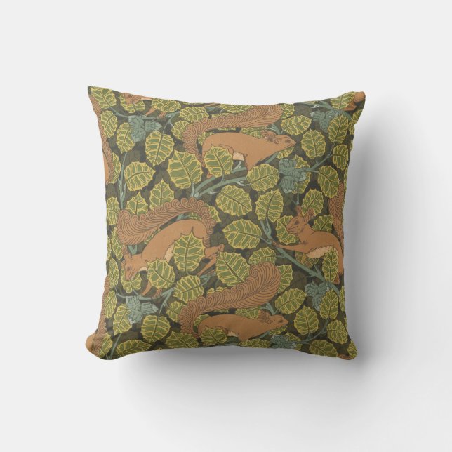 Art Nouveau Design Pillow (Front)
