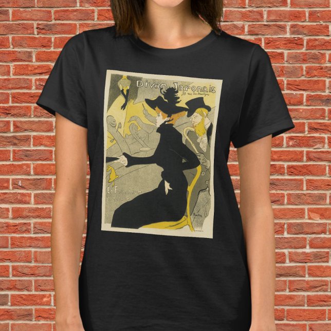 Art Nouveau, Divan Japonais by Toulouse Lautrec T-Shirt (Creator Uploaded)