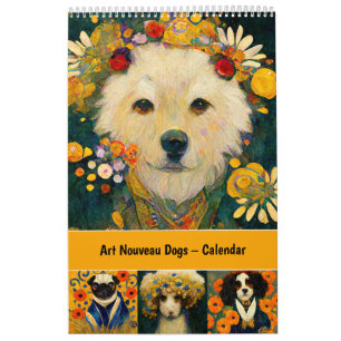 Art Nouveau Dogs – Calendar