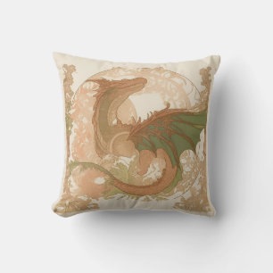 Art Nouveau - Dragon Cushion