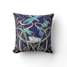 Art Nouveau Dragonflies Pattern