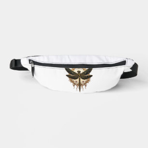 Art Nouveau Dragonfly Elegant Steampunk Bum Bags