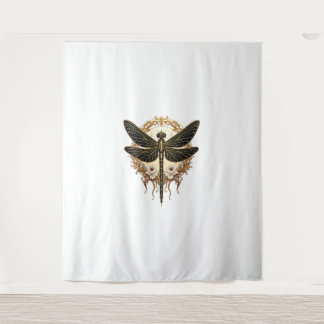 Art Nouveau Dragonfly Elegant Steampunk Tapestry