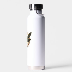 Art Nouveau Dragonfly Elegant Steampunk Water Bottle
