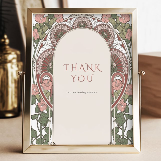 Art Nouveau Editable Colours Vintage Sign (Creator Uploaded)