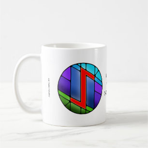 Art Nouveau Eihwaz Rune Mug – ENDURANCE!