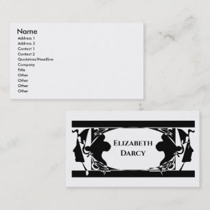Art Nouveau Elegant Business Card