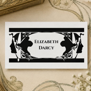 Art Nouveau Elegant Business Card