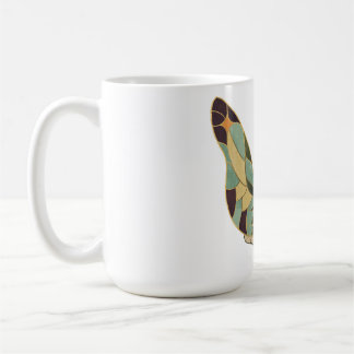 Art Nouveau Fairy Sticker  Coffee Mug